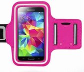 LG G3 (D855) sports armband case Donker Roze Dark Pink