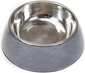 Petlano voerbak  - Maat M - Leisteen  - Melamine bowl