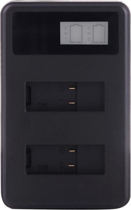 Chargeur de batterie externe double avec écran LCD et câble pour GoPro Hero  7 - Noir | bol.com