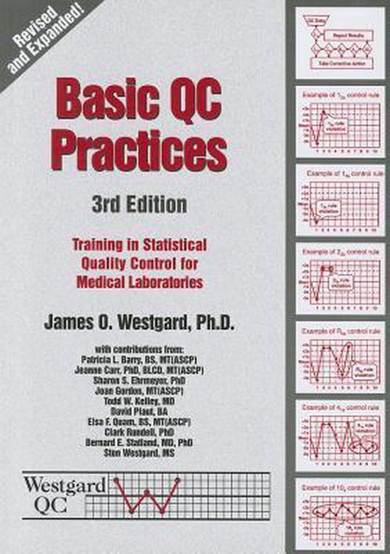 Basic QC Practices | 9781886958074 | James O Westgard | Boeken | bol