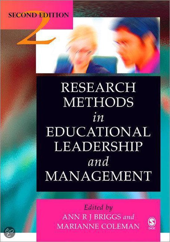 Foto: Research methods in educational leadership and management