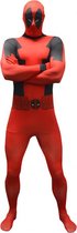 Morphsuits™ DeadPool Value Morphsuit - SecondSkin - Verkleedkleding - 176/184 cm - Rood