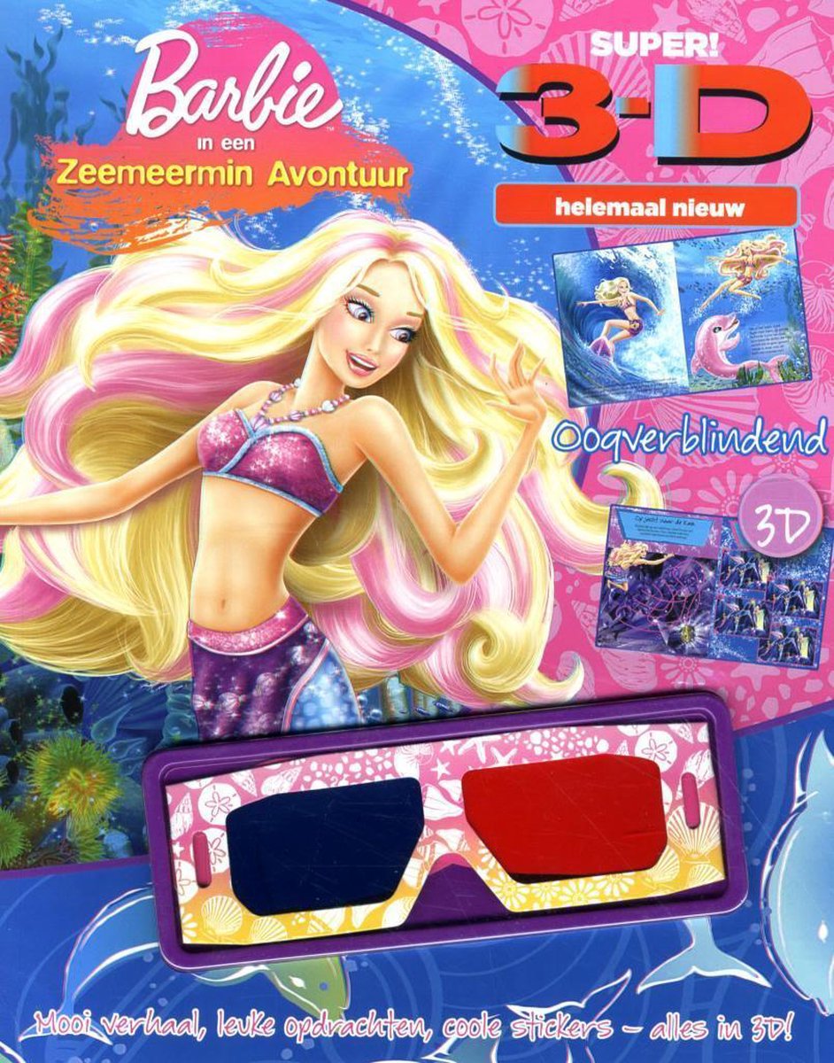 Barbie in Zeemeermin Avontuur 3-D, Niet bekend | 9781445470603 | Boeken |  bol.com