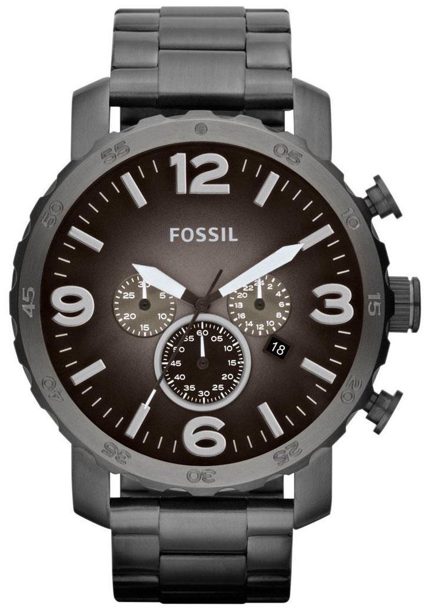 Fossil nate JR1437 Mannen Quartz horloge