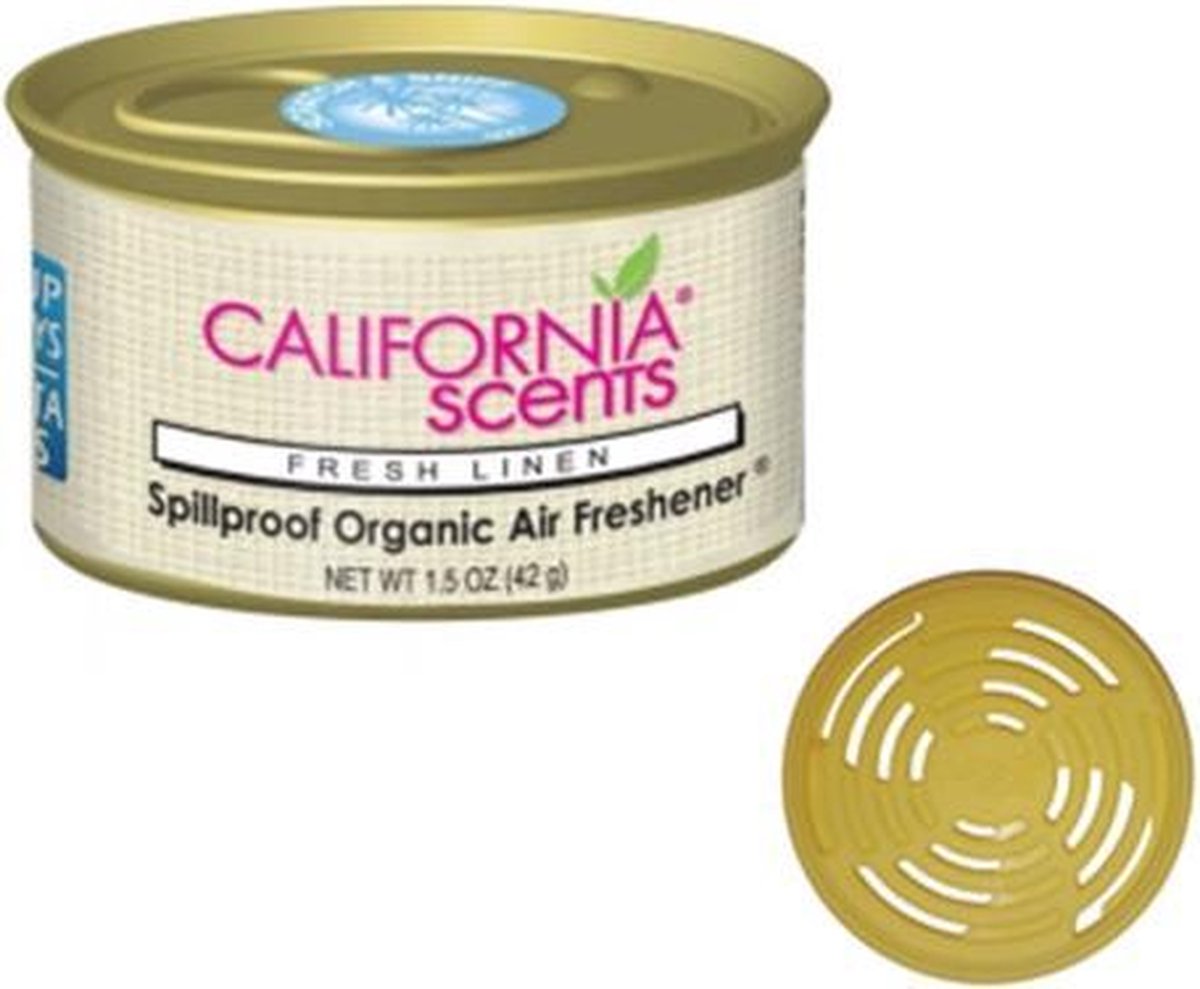 California Scents Luchtverfrisser Fresh Linnen