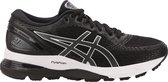 Asics Gel-Nimbus 21 Hardloopschoenen Dames Sportschoenen - Maat 39 - Vrouwen - zwart/wit