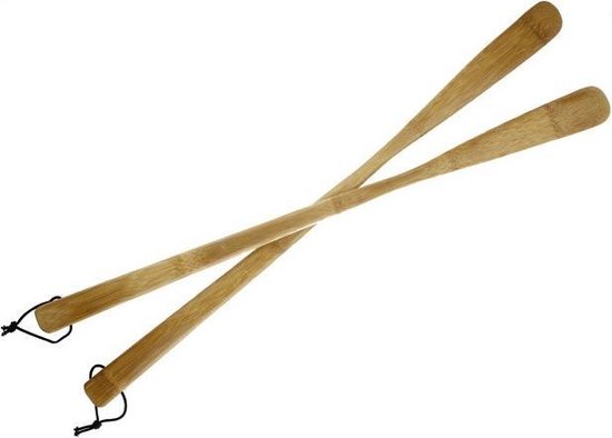 teemando® Schoenlepel van geolied beukenhout, stabiele