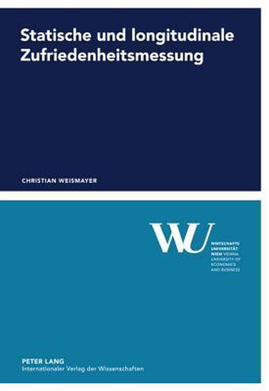 Statische und longitudinale Zufriedenheitsmessung - cover