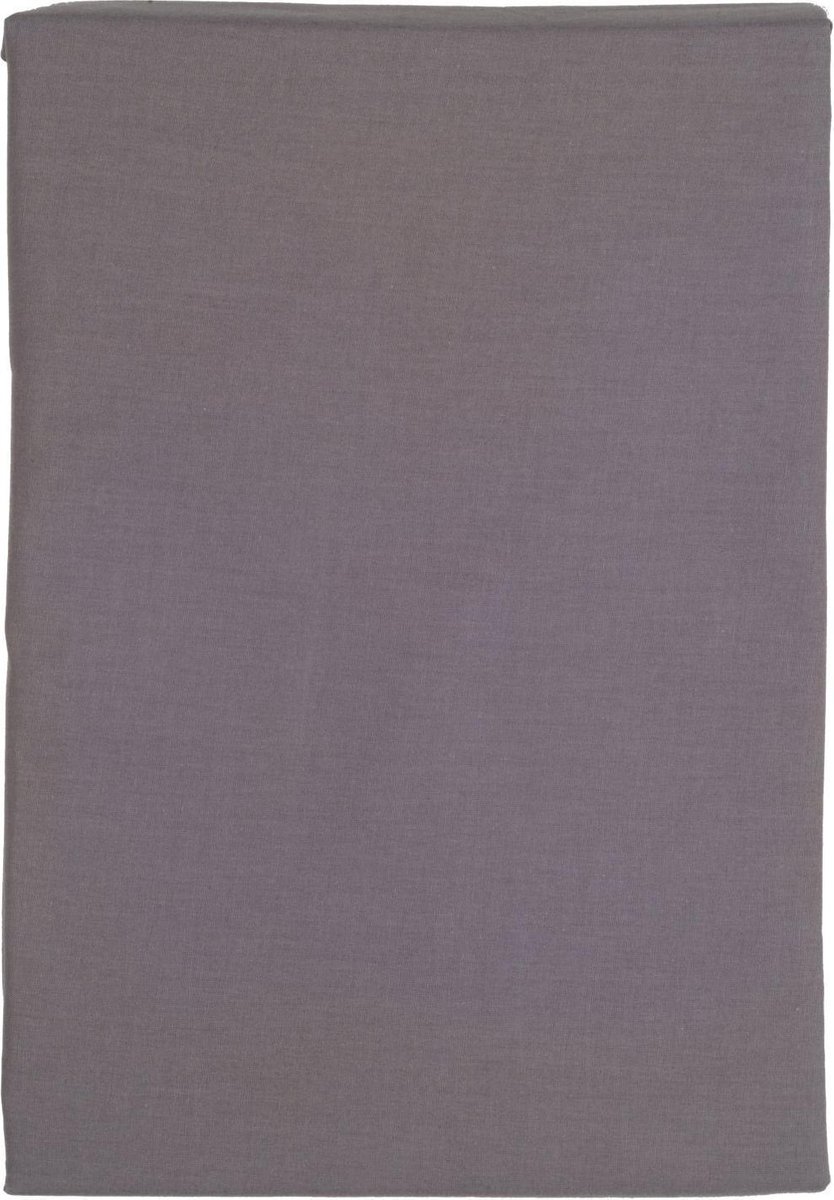 Walra Hoeslaken Percaline - Antraciet - 180x200