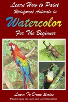 Learn to Draw 20 - Learn How to Paint Rainforest Animals In Watercolor For The Beginner