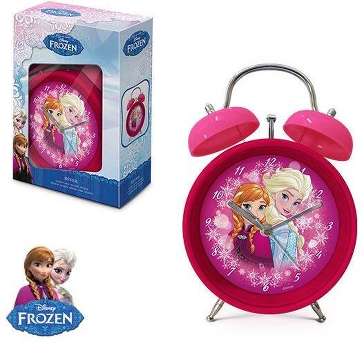 aangenaam spoelen eten Frozen Elsa & Anna wekker | bol.com