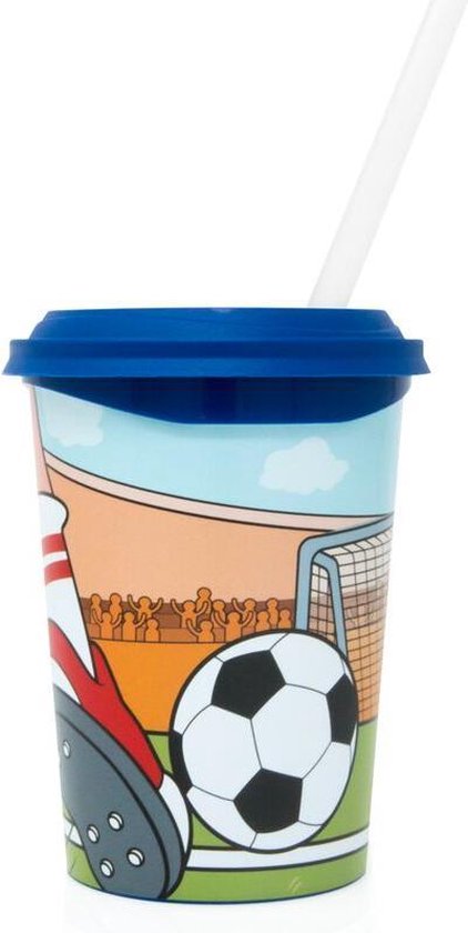 Bol Com 10 X Voetbal Party Beker 350ml Voor Kinderfeestjes Partijtjes En Traktaties