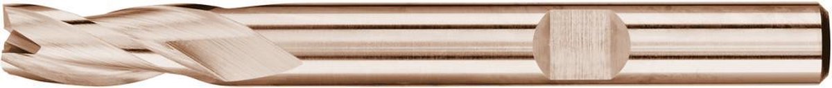 3-snijder-frees Type N, inzetbaar voor het frezen spiegleuven HSS-E DIN 844 7,00mm