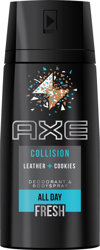 Paine Gillic letterlijk Genre AXE Leer & Koekjes Deodorant - 6 x 150 ml - Voordeelverpakking | bol.com