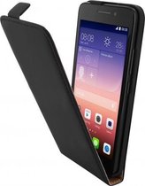 Mobiparts Premium Flip Case Huawei Ascend G620S Black