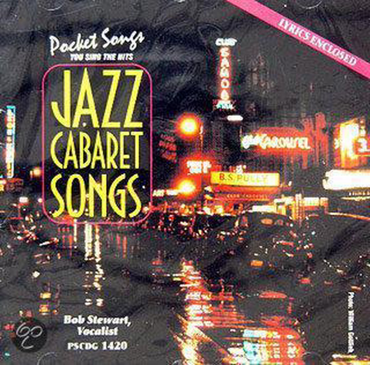 Karaoke Jazz Cabaret Songs You Sing, Karaoke CD (album) Muziek