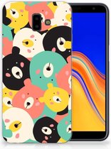 Geschikt voor Samsung Galaxy J6 Plus (2018) Uniek TPU Hoesje Bears