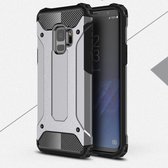 Samsung Galaxy S9 Armor Hybrid Case - Zilver