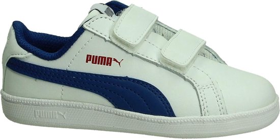 Puma - 360163 - Babyschoentjes - Jongens - Maat 25 - Wit - 12 -Puma  White/True Blue | bol.com