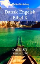 Parallel Bible Halseth 2243 - Dansk Engelsk Bibel X