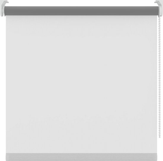 BloomTheRoom rolgordijn - Wit - Lichtdoorlatend - 90x190 cm