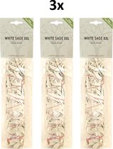 Jiri and Friends smudgestick Witte Salie  voordeelpak 3 sticks