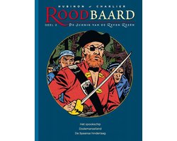Omslag van Roodbaard, de schrik van de zeven zeeën 3 - Het spookschip ; Dodemanseiland ; De Spaanse hinderlaag