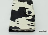 Xssive Hoesje voor Samsung Galaxy J1 2016 J120 - Book Case Koeien Print