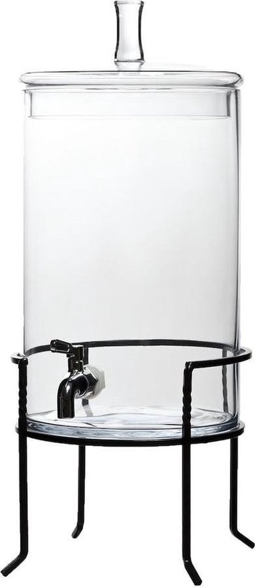 Cosy & Trendy glazen dispenser kraan D28.5X50CM 7.5L | bol.com