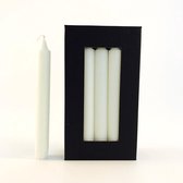 Dinerkaarsen - Kaarsen - 10 stuks - Wit - 2,2 x 19 cm - Rustik Lys