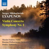 Maxim Fedotov, Russian Philharmonic Orchestra, Dmitry Yablonsky - Lyapunov: Violin Concerto/Symphony No.1 (CD)