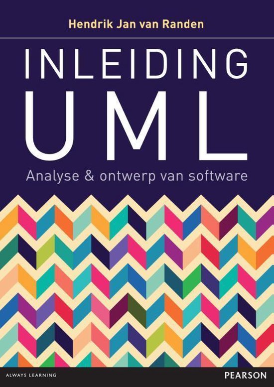 Cover van het boek 'Inleiding UML' van Hendrik Jan van Randen