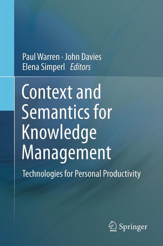 Computer Science (R0) - Context and Semantics for Knowledge  ... - cover