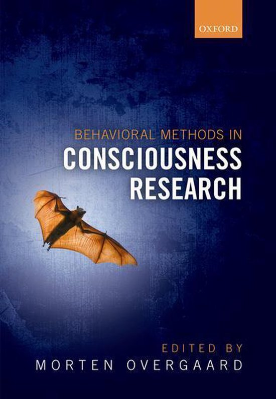 Behavioral Methods in Consciousness Research - cover