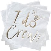 Servetten - I Do Crew (16 stuks)