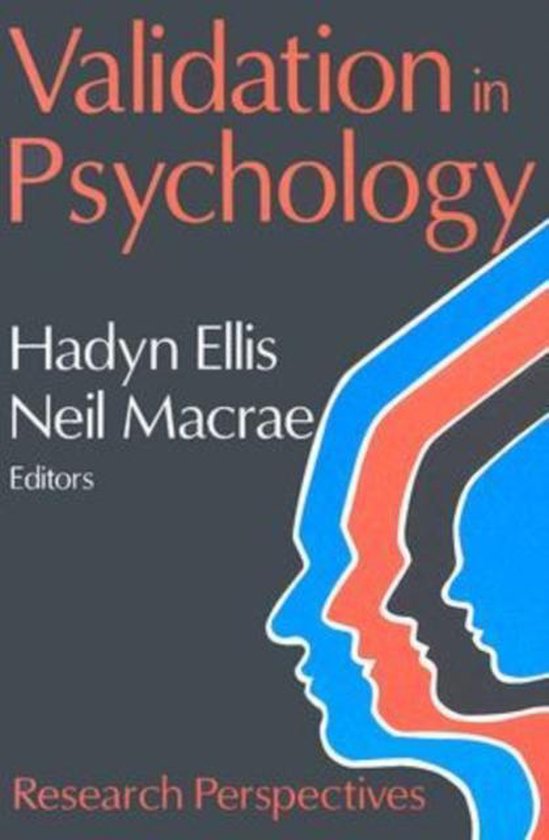 Validation in Psychology - cover