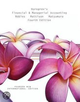 Horngren'S Financial & Managerial Accounting