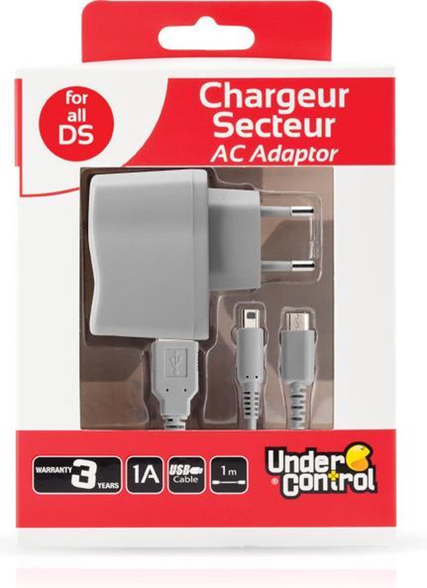 CHARGEUR Secteur pour Nintendo 3DS XL, 3DS, 2DS, DSi - Cdiscount