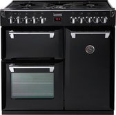 Stoves Richmond 900DFT Vrijstaand Gasfornuis/oven  Zwart