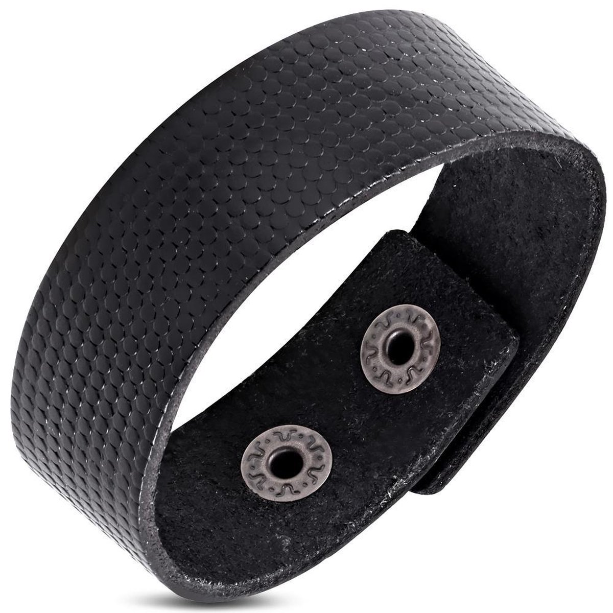 Amanto Armband Ahren - Leer - 24mm - 20-23cm