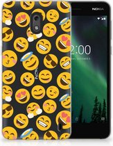 Nokia 2 TPU Hoesje Design Emoji