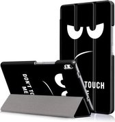 Tri-Fold Book Case Hoes Lenovo Tab 4 8 Plus - Don't Touch