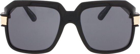 optioneel Rechtzetten Voorzichtig Icon Eyewear Zonnebril RDMC - Glanzend zwart montuur - Grijze glazen (p) |  bol.com