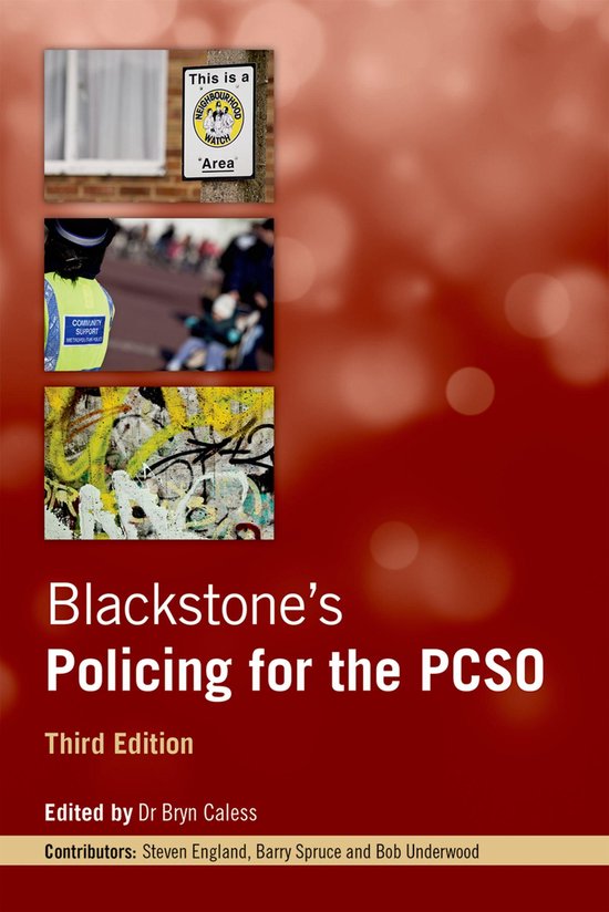 Blackstone's Policing for the PCSO - cover
