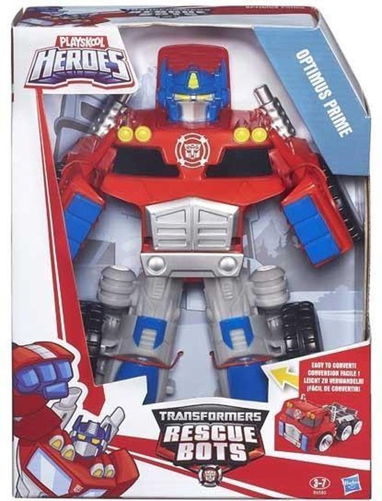 transformers rescue bots megabot optimus prime