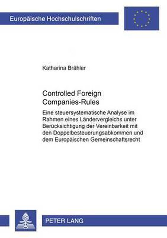 Controlled Foreign Companies-Rules - cover