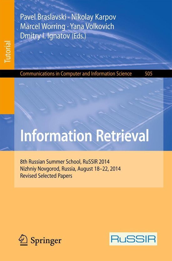 Computer Science (R0) - Information Retrieval - cover
