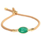 Armband Madonna emerald