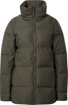 Elvine winterjas flori Olijfgroen-S