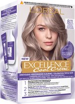Bol.com L’Oréal Paris Excellence Cool Cream 8.11 Haarverf - Ultra Ash Lichtblond aanbieding